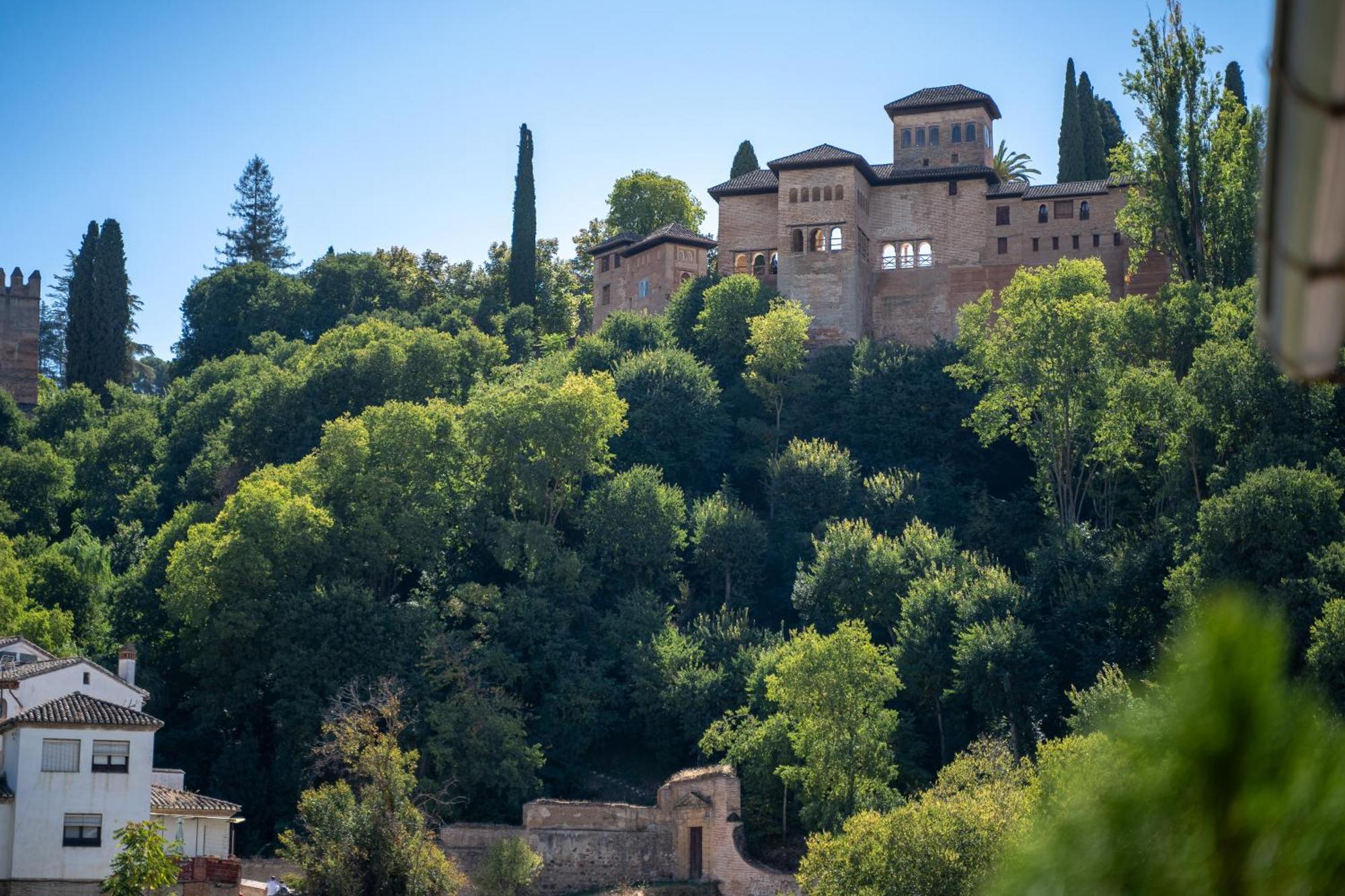 Apartamento para dos a los pies de la Alhambra Granada Exterior foto